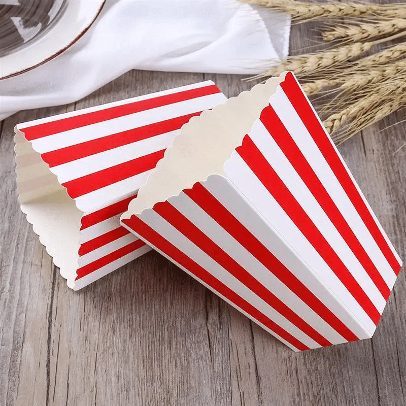 6x Boîtes à Pop-corn - Retroprojo